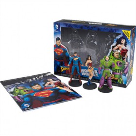 DC Masterpiece Collection Superman/ Wonder Woman/ Lex Luthor - Eaglemoss 